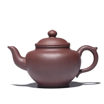 

340CC Yixing purple sand teapot ore purple mud manual pot drinkware dahongpao tieguanyin