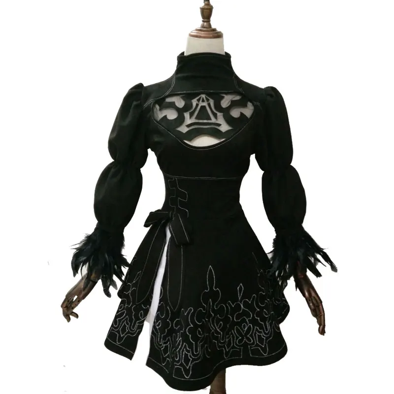 Nier: Платье для костюмированной вечеринки Automata YoRHa No. 2 Модель B женские костюмы на