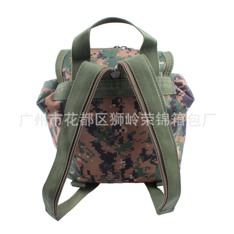 Камуфляжный мини-рюкзак в армейском стиле для мужчин и женщин, универсальные модели, сумка на плечо, сумка для путешествий, тактическая сумка A4290