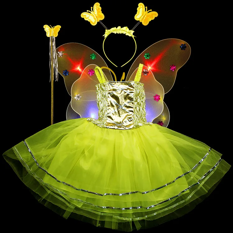 4pcs-lot-Shining-Butterfly-Cosplay-Costume-Stage-Party-Costume-Fairy-Girl-Kid-Flash-Butterfly-Wing-Wand