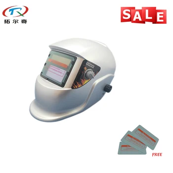 

Auto Darkening Silver Semi-Automatic Welder Equipment Face Protection Welding Tools Grinding Mask Welding Helmet HS02-2200