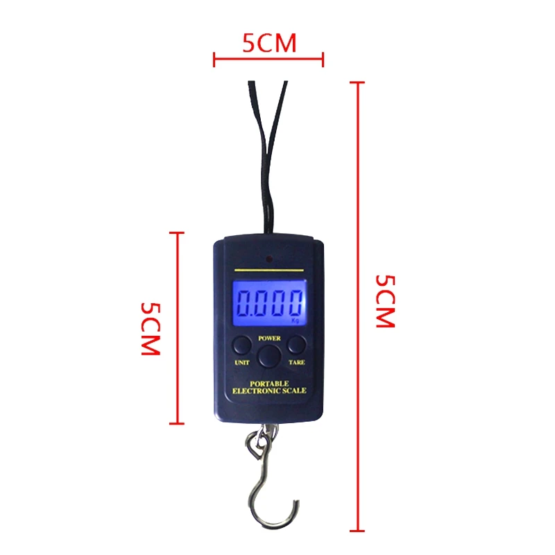 40 кг/10 г Мини цифровые весы багажа путешествия вес ing электронные цифровые удобные карманные Вес крюк весы
