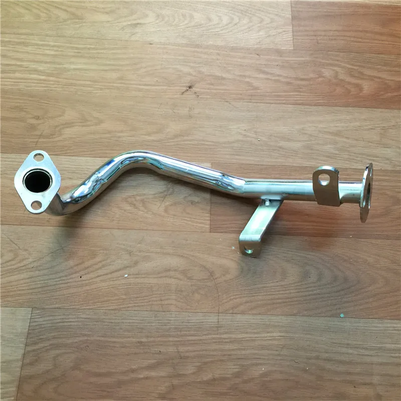 

STARPAD For 125 Motorcycle Accessories Gwangyang booster pedal heroic little guy exhaust tube front elbow bend for GY6