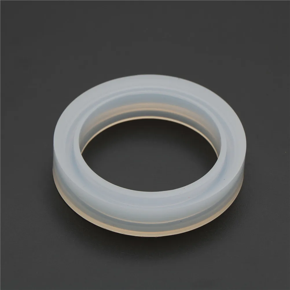 Новинка 1 шт форма для браслета прозрачный силиконовый Круглый браслет форма для смолы DIY Плесень 54 мм/58 мм/60 мм
