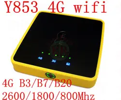 Открыл Y853 4 г Wi-Fi роутера Alcatel One Touch Y853 4 г Mobile Hotspot 3 г 4 г ключ MFi карман PK Y855 Y800 760 S 762 S E589 E3276