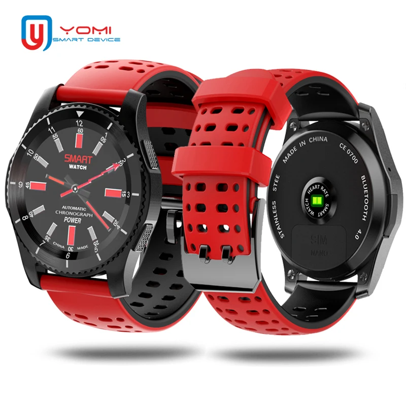 

Smart Watch for Android IOS Bluetooth SIM TF Card Heart Rate Pedometer Fitness Monitor Adult Activity Tracker Smart Wristwatch