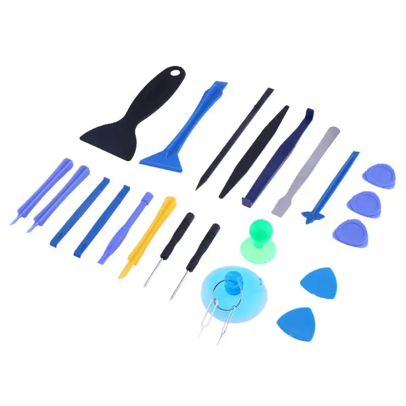 

25 in 1 Multifunction Mobile Phone Screen Repair Opening Tools Suction Cup Screwdrivers Set Kit Cell Phone Repairing Tool Set