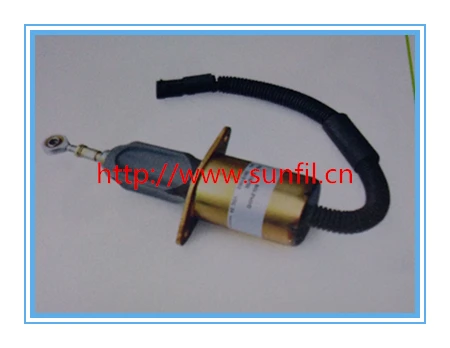 Wholesale Shut Down 3415706 Fuel Solenoid Valve , 24V,Free shipping