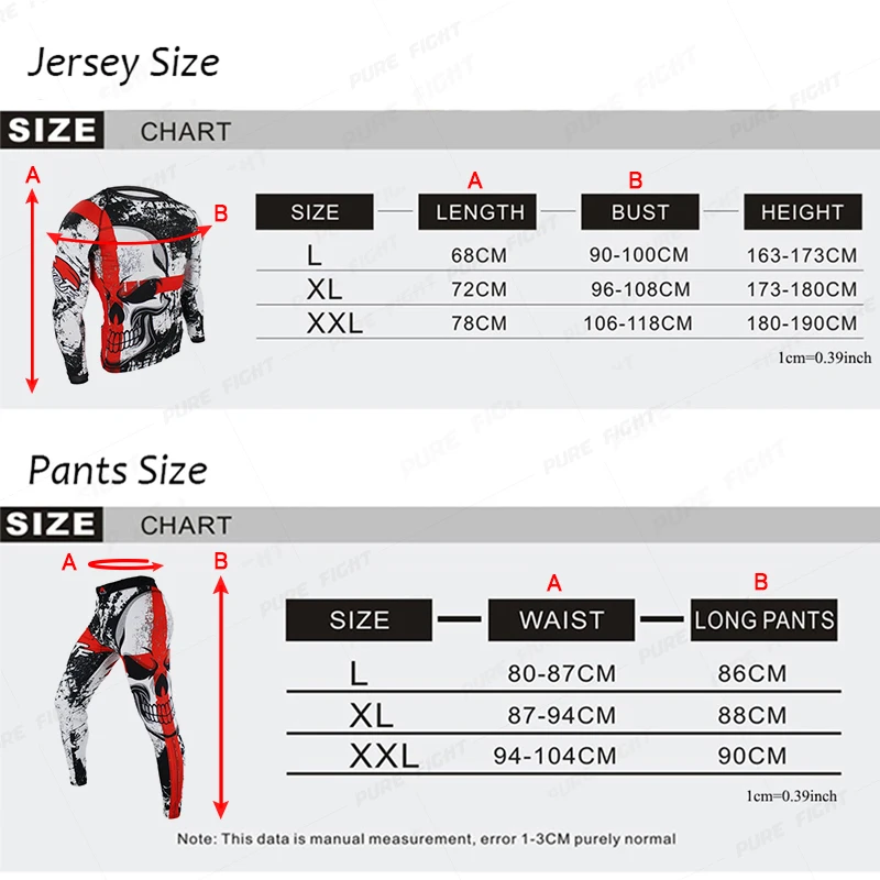 Спортивная футболка SUOTF MMA Rashguard для бокса + брюки одежда фитнеса эластичные трико