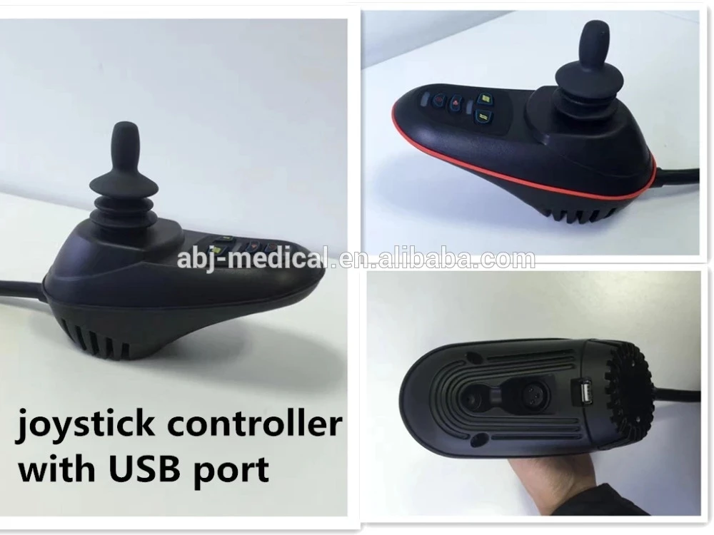 hot selling USB charging port joystick controller for electric wheelchair
