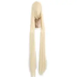 MCOSER Бесплатная доставка 130 см длинные прямые Синтетические Бежевый косплэй костюм парик 100% Высокое температура волокно ВОЛОС WIG-066A