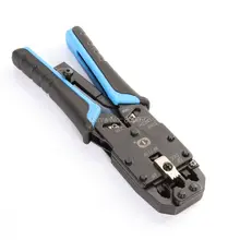 Red multifuncional herramienta que prensa RJ45 RJ11 RJ12 del Cable de alambre arrugador Crimp corte Stripper red PC herramienta de mano alicates