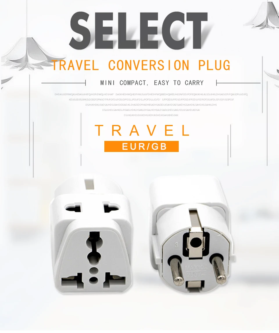 Multifunction EU German Conversion Plug To Universal French Russian Bali The maldives Thailand Transform Plugs Travel Adapter (1)