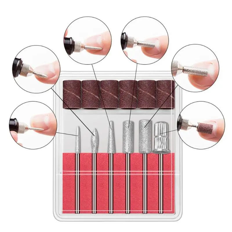 Professional Electric Nail Drill Machine Set Manicure Machine Nail Art Polish Drill Pen Pedicure Nail File Nail Art Tools Kit