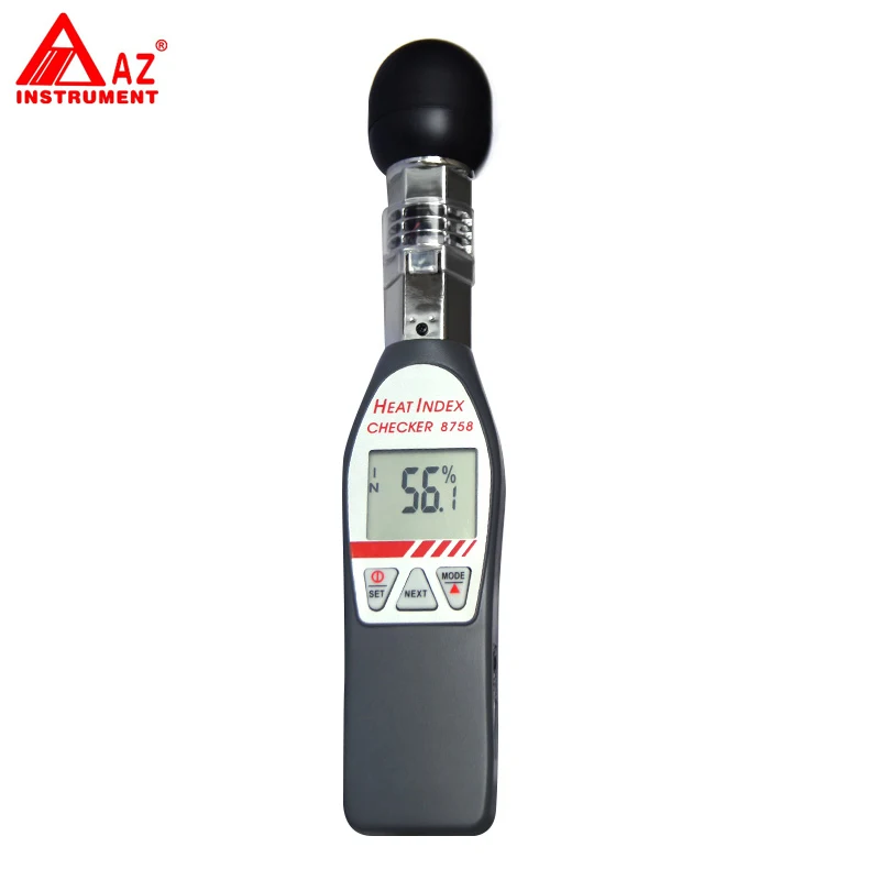 

AZ-8758 Heat Stroke Prevention Meter,Handheld WBGT Tester