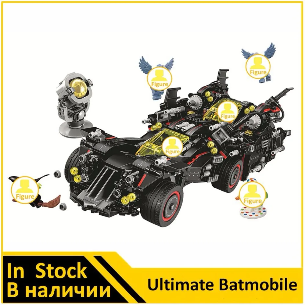 

Bela Building Blocks Model 10740 Compatible Super Heroes The Ultimate Batmobile 70917 Model Toys For Marvel