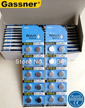 

100% fresh AG13 LR44 SR44 A76 1.5V alkaline button cell batteries for watches