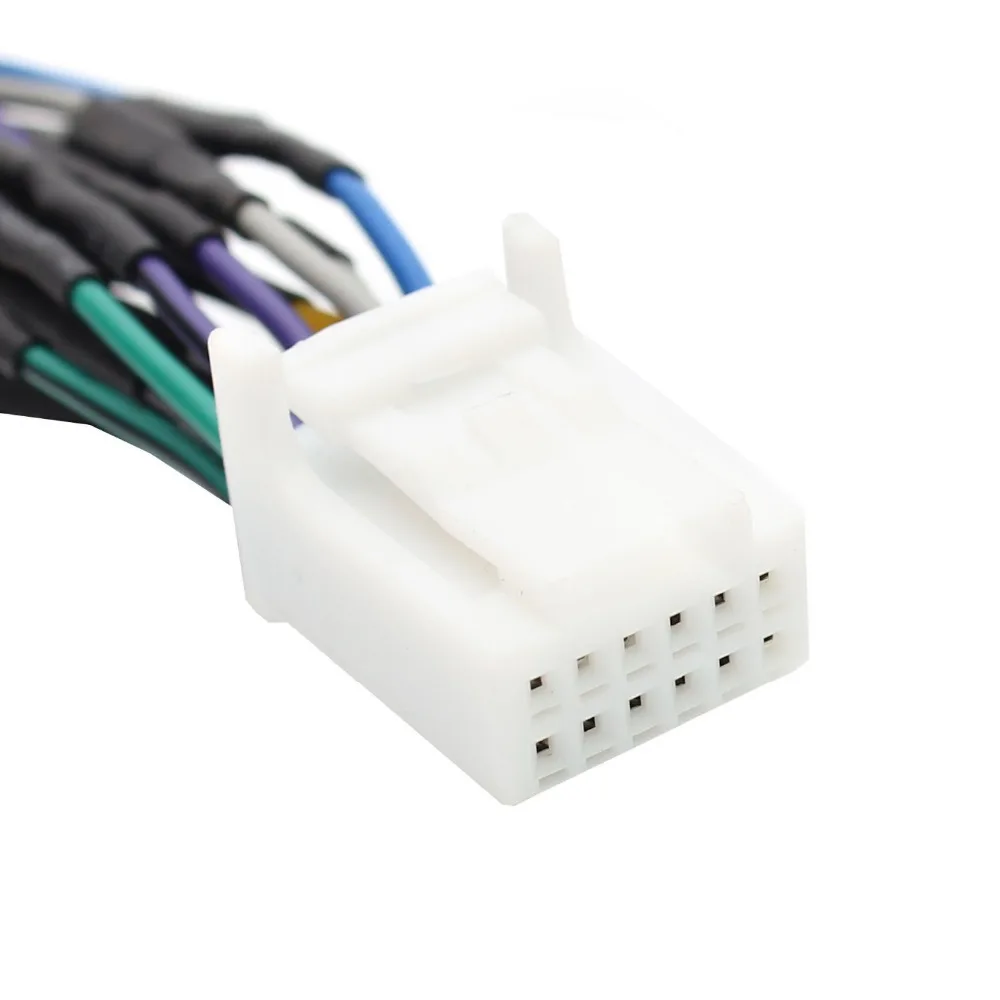 Car Accessories Cable Moonet Car Navigation Retention Y Cable Harness for Toyota 6+6 Connector 03-14 Toyota Camry Corolla Highlander RAV4 Yaris