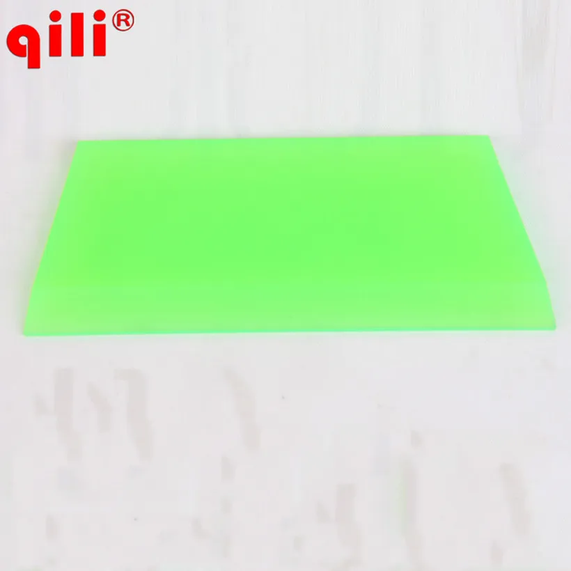 Qili Squeegee 13cm Width Rubber red/blue/green/Transparent color Scraper Dichotomanthes Strips 5