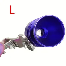 Vehemo L Blue Fashion Durable Sound Whistle Exhaust Muffler Automobile Pipe Whistle Simulator Turbo Whistle Universal Blowoff