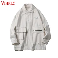 Весна осень Женская куртка нейтральное пальто Европа США простой американский ретро уличный хит цвет оснастка японский X22