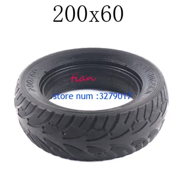 

Free Shipping Hot Sale 200X60 8 Inches Scooter Solid Tire Fits for Electric Scooter Car Vacuum Tire ,electric Balance Car Scoote