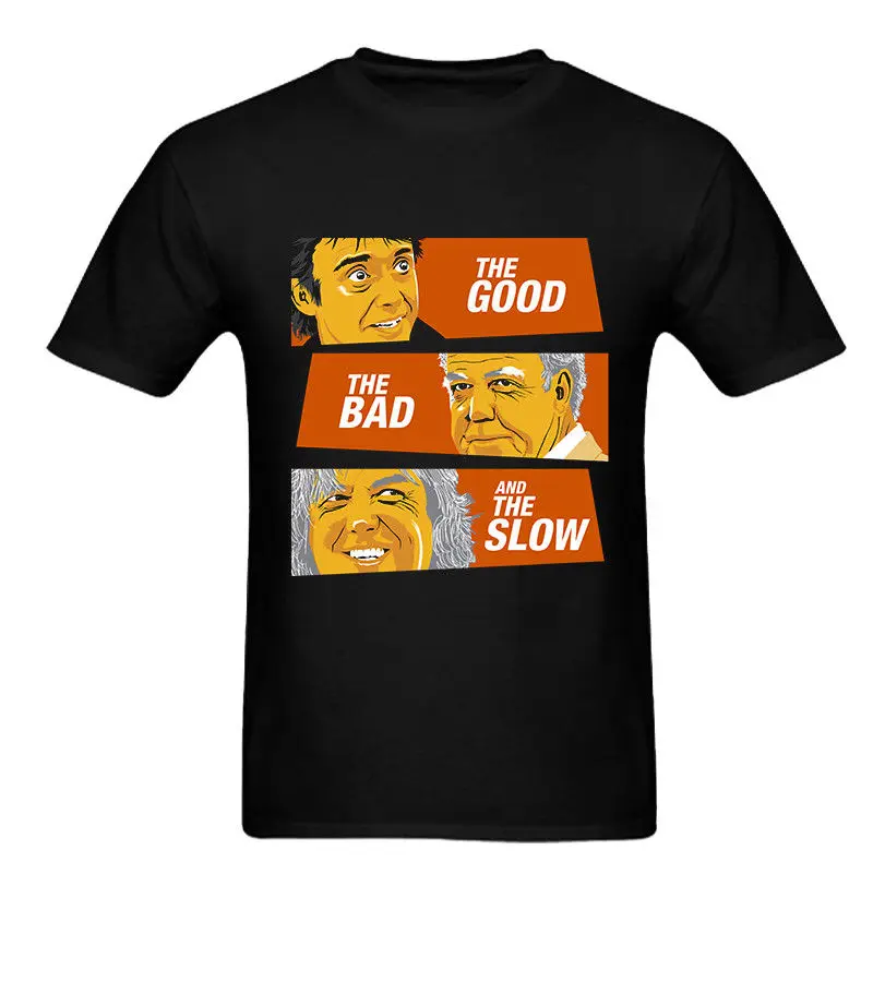 The Good The Bad and The Slow  Men's Black T-shirt Size S-3XL 2018 Short Sleeve Cotton T Shirts Man Clothing Top Tee