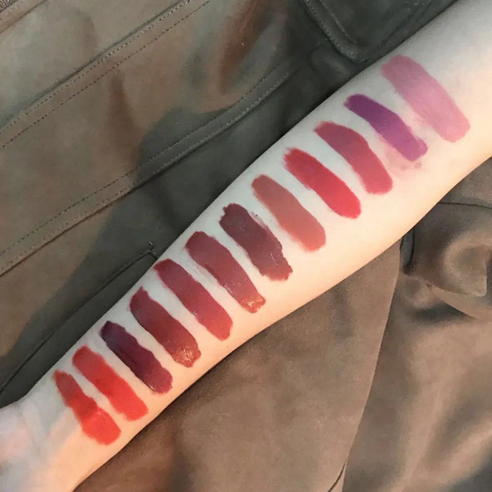 

12pcs Lipstick Cosmetics Women Sexy Waterproof Lips Matte Lasting Lip Gloss Matte Lipsticks Beauty Lips Maquiagem Maquillage