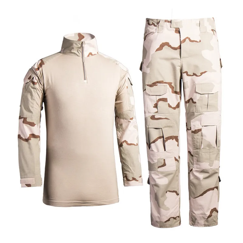 

Men's Military Tactical Shirt and Pants Army Hunting Airsoft Paintball Quick Dry BDU Combat Uniform