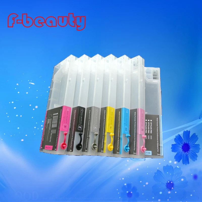 

High Quality ink cartridge without ink Compatible For EPSON 4000 4400 4450 4800 4880 7600 9600 With Chip