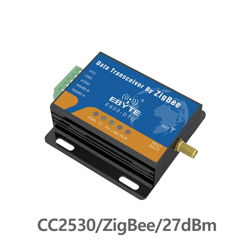 E800-DTU(Z2530-485-27) Zigbee CC2530 модуль RS485 2,4 ГГц 500 МВт cdebyte сеть Ad Hoc сеть 2,4 ГГц Zigbee радиочастотный трансивер