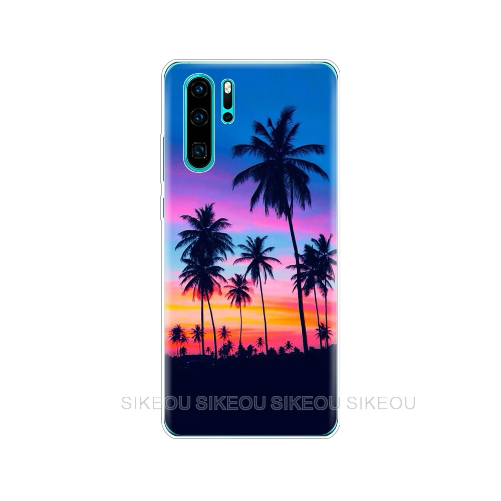 Чехол для huawei P30 Pro Чехол huawei P30Pro чехол Силиконовый ТПУ для телефона чехол-накладка на huawei P30 Pro VOG-L29 ELE-L29 P 30 Lite чехол - Цвет: 33952