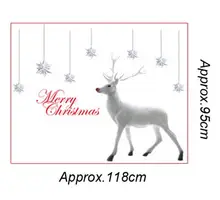 Hot Christmas Deer Removable Wall Sticker Art Home Decor Decal home decoration accessories wallpaper for kids room baby bedroom