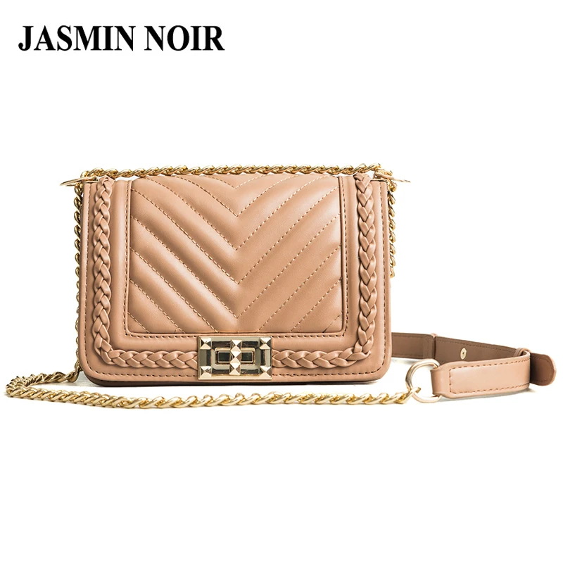 

Fashion New V Pattern Flap PU Leather Women Handbag Female Brand Designer Shoulder Crossbody Bag Lady Chain Small Messenger Bag