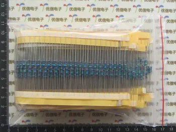 

Free Shipping 1500pc/lot 1/6W 1R-1M DIP Colored ring 1/6W Resistor kit 1R-1M 30value*50pc 1% Metal Film Resistor pack Quality