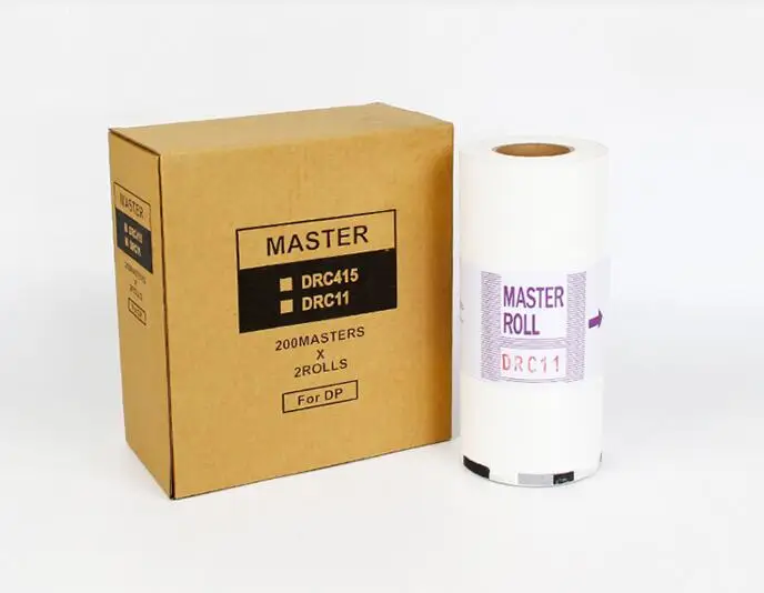 Compatible stencil duplicator Master roll for duplo DRC11 A4 master