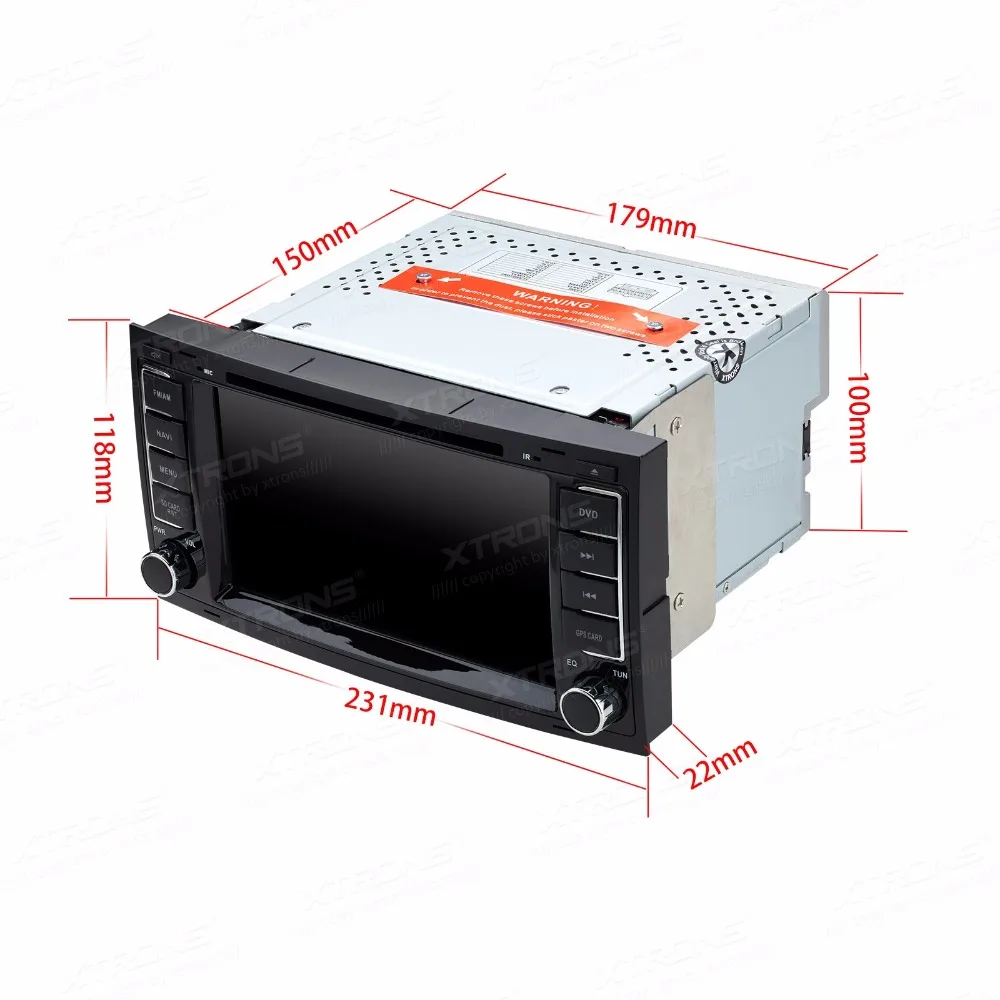 Top 7" Touch Screen Special Car DVD for Volkswagen Touareg 2004-2011 with Volkswagen Original User Interface/Appearance 3