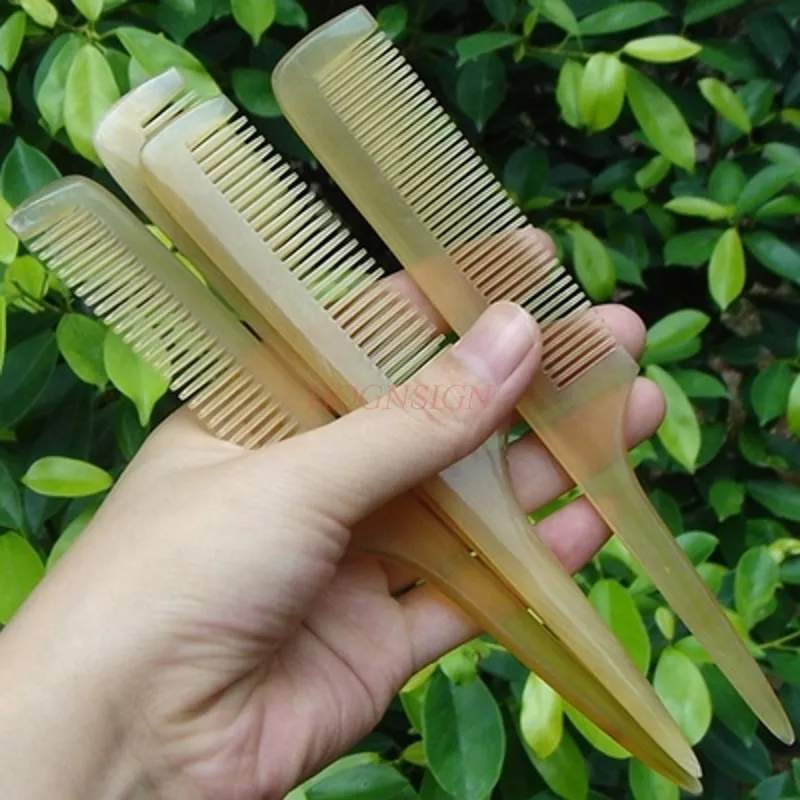 Sharp Tailed Hair Comb Hairdressing Hairbrush White Corner Natural