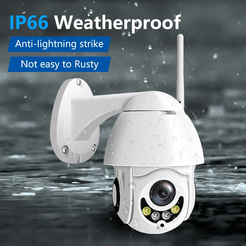 

IP Camera WiFi 2MP 1080P Wireless PTZ Speed Dome CCTV IR Onvif Camera Outdoor Security Surveillance ipCam Camara exterior