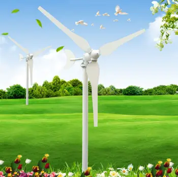 

DC 12V 24V Small Household Wind Generator 50W 100W Wind Turbine Generator Kit