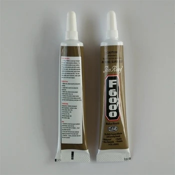 

New F6000 20pcs 30ml transparent glue E6000 upgrade phone touch frame show flat screen glue point drill adhesive