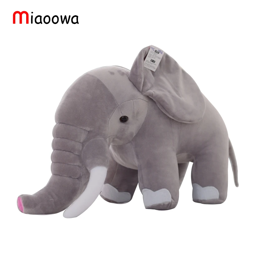 

1pc 30cm Cute Elephant Plush Doll Stuffed Animal Plush Toy Baby Toy Kids Doll Elephant Toy for Christmas Gift