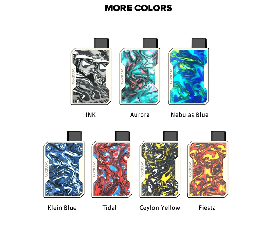 VOOPOO, набор для Vape 750 мАч, аккумулятор 1 мл, картридж GENE chip, AIO Vape Pod Vaping Devices VS DRAG 2 Mico Kit