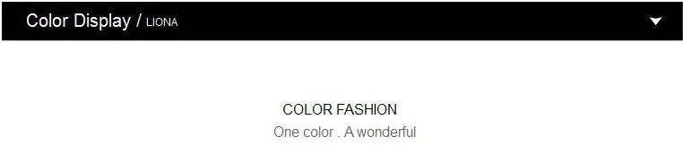 color