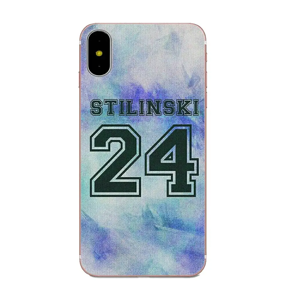 ТПУ кожа Paintin Teen Wolf 24 14 11 номер для Sony Xperia Z Z1 Z2 Z3 Z4 Z5 compact Mini M2 M4 M5 T3 E3 E5 XA XA1 XZ