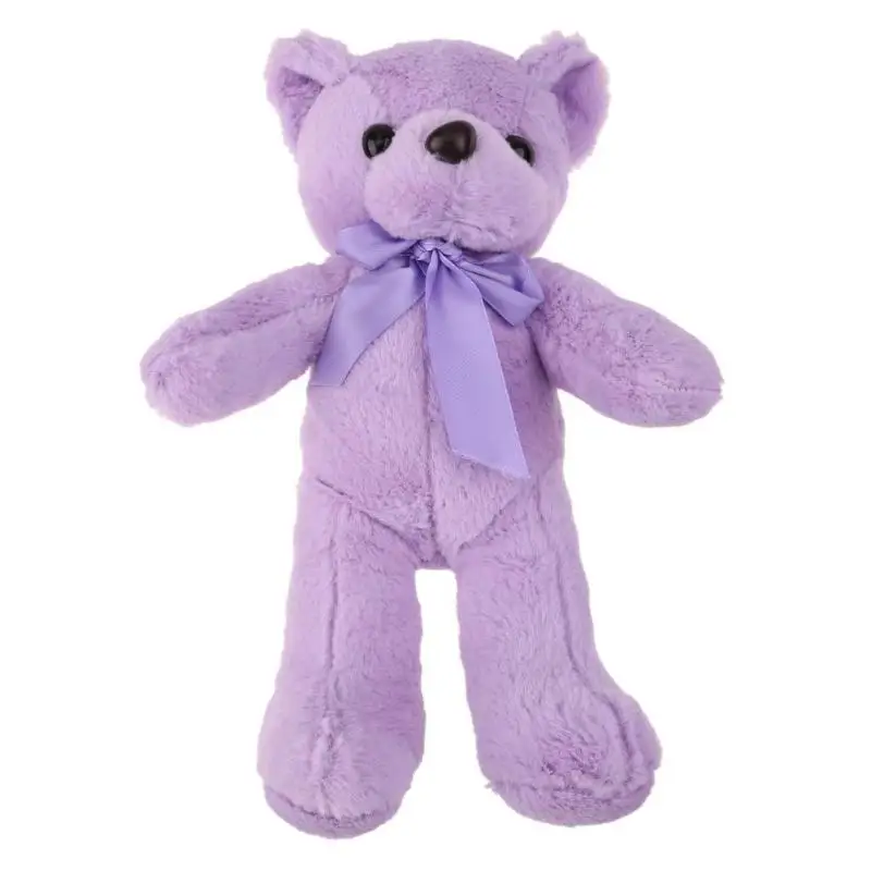 

33cm Small Cute Teddy Bears Stuffed Animals Soft Plush Toys Cute Bear Plush Toy Home Desktop Decorative for Baby Doll Toy Gift