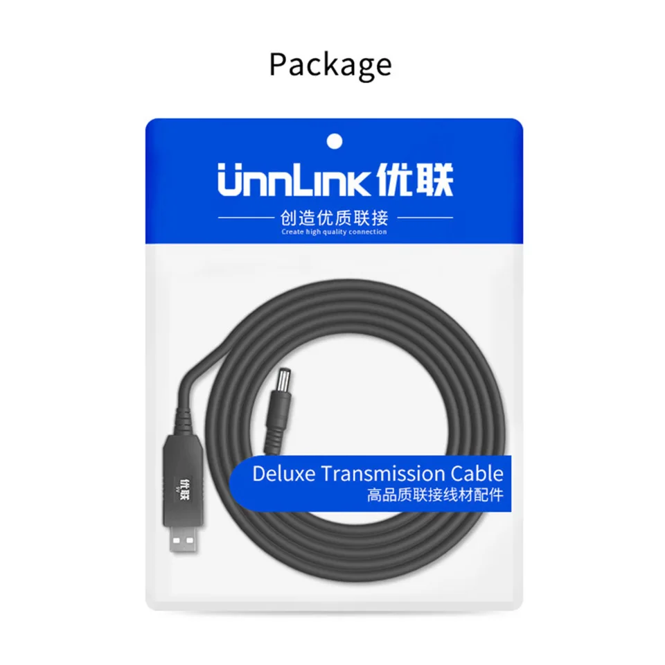 Unnlink 1 м DC 5 В до 9 в 0 8 1A USB 5*2 мм кабель повышающий преобразователь повышающее