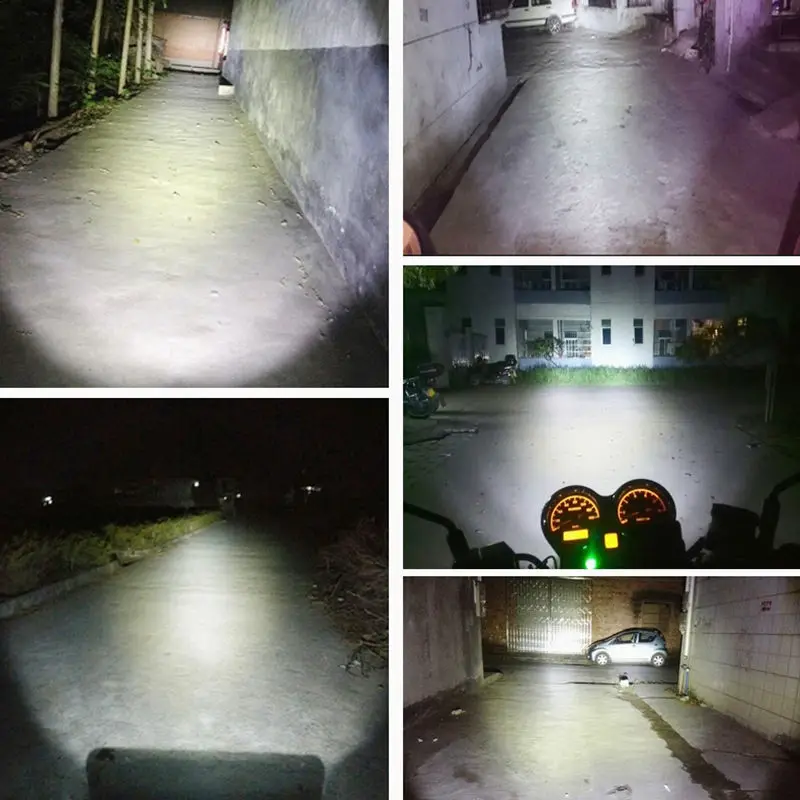 Led Motorcycle Headlight Bulbs Led 8W p15d high low HL Lamp Scooter ATV Moto Accessories Fog Lights For Suzuki (6)