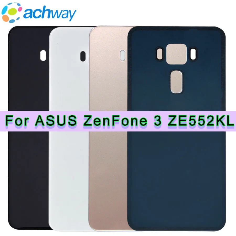 

5.5" For Asus Zenfone 3 ZE552KL Back Battery Cover Door Rear Glass Housing Case For Asus ZenFone 3 Lite ZE520KL Battery Cover