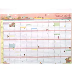 Календари-наклейки год ежемесячно день для планирования расписания записывать книгу индекс этикетки стикеры журнал молочные Декор #927
